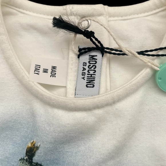 Moschino Baby Tank Swing Top with Ruffle Hem(NWT) - Picture 3 of 4